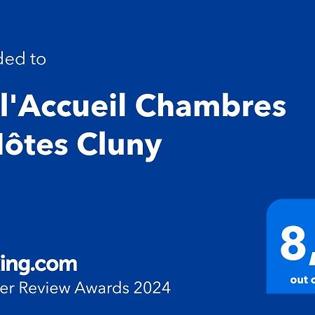 Bell'Accueil Chambres D'Hotes Cluny Exterior foto